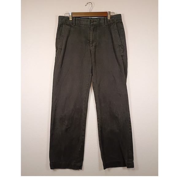 Banana Republic Other - Dark Academia Banana Republic Mens 31x30 Gray Plaid Cotton Chino Pants Trousers
